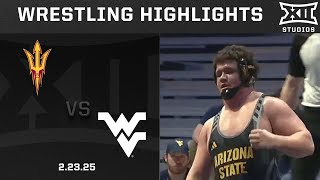 Cohlton Schultz vs Wilson Spires HWT  Arizona State vs West Virginia Wrestling Highlights [upl. by Nnire]