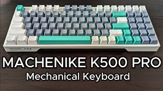 Machenike K500 Pro Mechanical Keyboard Review  Gaming Test [upl. by Cordi]