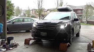 Honda Pilot 2016  2017 Oil Change DIY [upl. by Sigismond465]