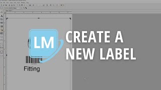 How to Create a New Label with LABEL MATRIX [upl. by Culbert]