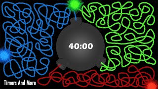 40 Minute Timer Bomb  💥 Colored Wicks 💥 [upl. by Atsirt310]