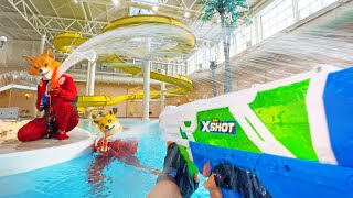 Nerf War  Water Park amp SPA Battle Collection 3 Nerf First Person Shooter [upl. by Nesbitt]