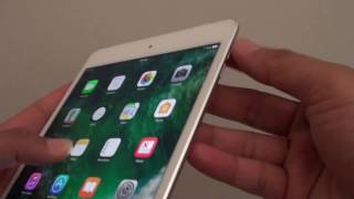 iPad Mini 4 How to Hard Reset  Reboot [upl. by Desma]