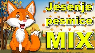 Jesenje pesmice MIX  Dečije pesme MIX  Pesmice za decu o životinjama  Nove dečije pesmice  MIKS [upl. by Acisej549]