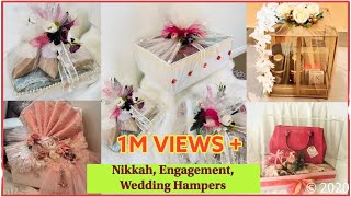 👰🏼‍♀️عروسی تحایف👰🏼How to make easy bridal Hamper at home 🌹 [upl. by Chew813]