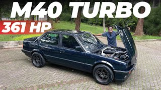 REVIEW BMW E30 M40 318i Turbo  CARVLOG INDONESIA [upl. by Drabeck766]