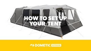 DOMETIC  How To Set Up Your Tent [upl. by Cofsky587]