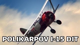 Polikarpov I15  Russian Air Force 100th Anniversary Airshow [upl. by Howey]