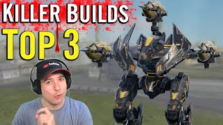 War Robots Top 3 Assassin Builds that get the job done [upl. by Leoine981]