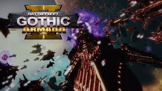 Battlefleet Gothic Armada 2  Imperial Campaign Lets Play  Part 2 Liberation of Cadia Hard [upl. by Ainar566]