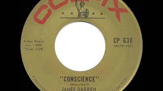 1962 HITS ARCHIVE Conscience  James Darren [upl. by Benco]