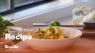 The Combi Wave™ 3 in 1  Amanda Haas cooks curry roasted cauliflower  Breville USA [upl. by Valeta]