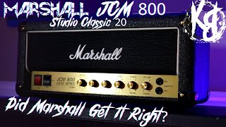 Marshall JCM 800 Studio Classic 20  Mini and Mean [upl. by Arno848]