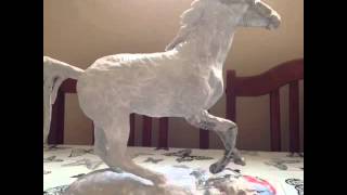 Paper mâché horse sculpture [upl. by Mallory]