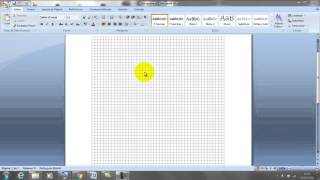 como retirar os quadriculados do Word 2007 [upl. by Meesaw]