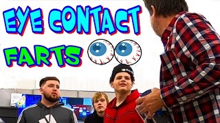 FARTING with EYE CONTACT amp GRUNTING 👀💩 Funny Fart Prank 😖 [upl. by Ettereve524]