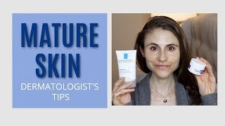 MATURE SKIN CARE A DERMATOLOGISTS TIPS DR DRAY [upl. by Aivek]