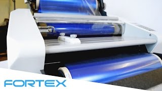 Dry Film Roll Laminator Model 305  Fortex [upl. by Nolaj80]