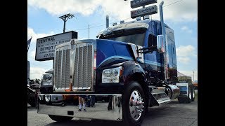 Second look at the 2019 Kenworth W990 with Fleenor Bros custom specd unit [upl. by Galateah]