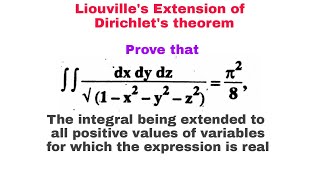 Liouvilles Extension of Dirichlets theorem in hindi  problem 2 [upl. by Hilar]