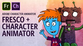 Adobe Fresco  Character Animator Workflow Adobe Character Animator Tutorial [upl. by Fanny]