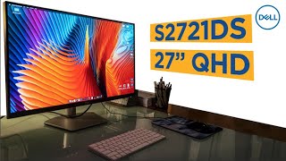 Dell S2721DS  27quot QHD IPS Monitor Review amp Unboxing [upl. by Cati]