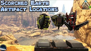 Scorched Earth Artifact Locations and guide Ark Survival Evolved [upl. by Eggleston635]