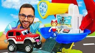 ¡A jugar con coche de juguete y Ryder Play Time Vídeo para niños [upl. by Toole]