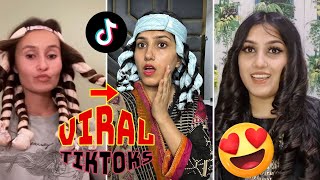 Tiktok viral heatless curl exposed  Natasha waqas [upl. by Lili]