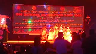 NSS National Integration Camp Medinipur West Bengal Kolkata cultural Program 2022 [upl. by Irrot]