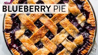 Blueberry Pie  Sallys Baking [upl. by Shirleen]