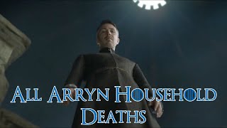 All Arryn Household Deaths  Game of Thrones Deaths Arryn Deaths [upl. by Inele]