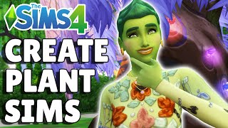 How To Turn Your Sim Into A PlantSim  The Sims 4 Guide [upl. by Rica]