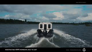 Tideman Boats Indestructible HDPE landing craft [upl. by Elison]