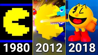 Evolution of PacMan Games 19802018 [upl. by Weissman]