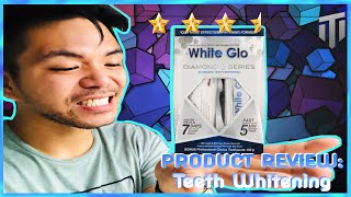 Teeth Whitening  WHITE GLO Diamond Series  7 day experiment  Product Review [upl. by Cadmann]