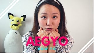 Korean culture Learning Aegyo  애교 배우기 [upl. by Ggerc]