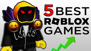 TOP 5 Best Roblox Games YOU MUST PLAY 2023 [upl. by Bogie294]