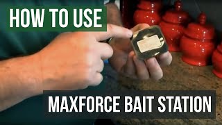 How to use Maxforce FC Roach Bait Stations from Bayer [upl. by Assilym]