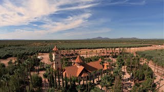 Drone Tour  Saint Anthonys Greek Orthodox Monastery in Arizona USA [upl. by Ximenez]