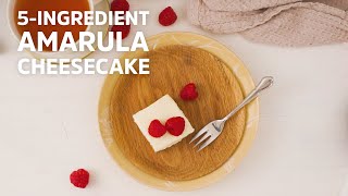 5Ingredient Amarula Cheesecake [upl. by Pren730]