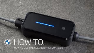 How to use the Flexible Fast Charger – BMW HowTo [upl. by Adnorrehs487]