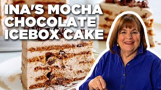 Ina Gartens 5Star Mocha Chocolate Icebox Cake  Barefoot Contessa  Food Network [upl. by Aronoh]