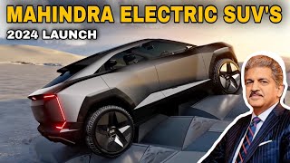 TOP 4 UPCOMING MAHINDRAS FULL ELECTRIC SUVS LAUNCH SOON IN INDIA  UPCOMING EV CARS [upl. by Seuqram949]