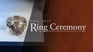 SHSU Fall 2023 Ring Ceremony [upl. by Yemarej]