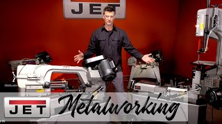 JET Deluxe 7 X 12 Vertical  Horizontal Metal Bandsaw Demo [upl. by Heiner]