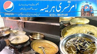 FAMOUS AMRITSARI HAREESA IN LAHORE GAWALMANDI  Best hareesa in Lahore [upl. by Munn800]