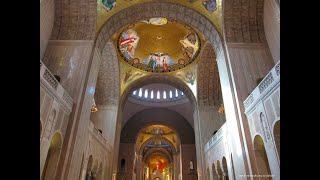 The Basilica of the National Shrine of the Immaculate Conception Washington DC [upl. by Larisa]