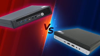 HP EliteDesk 800 G2 vs G5 Mini PC Comparativa ✅ Infocomputer [upl. by Klina]