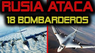 🔴 18 BOMBARDEROS RUSOS SOBRE UCRANIA 🔴 RUSIA LANZA EL ATAQUE MAS DEVASTADOR DE LA GUERRA 🔴 [upl. by Mainis]